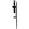 Ekena Millwork Premium Wagon Wheel Horseshoe Roller Hanger w/ Bolts for Barn Door for 1 3/8" Doors, Black GB60013R2WBL - alternate 3